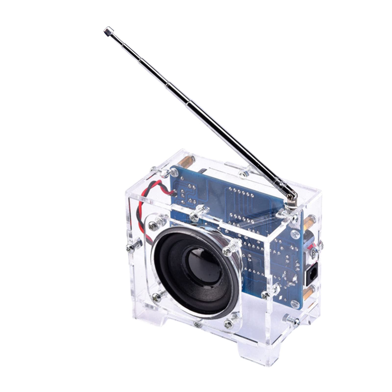 Amazon.co.jp: DIYミニデジタルFMラジオ87MHZ-2W8オーム電子工作キット